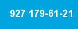927 179-61-21 927 179-61-21
